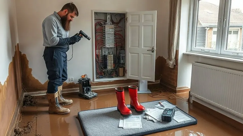 Flood-Damaged Electrics in Wrotham